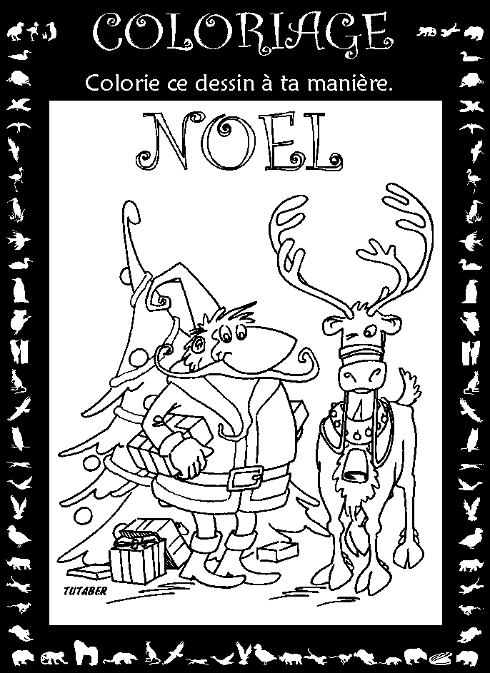 Coloriage de Nol