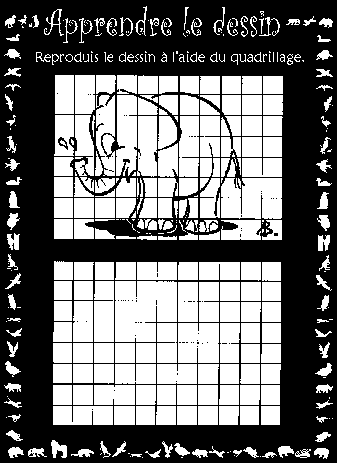 Elephant  dessiner